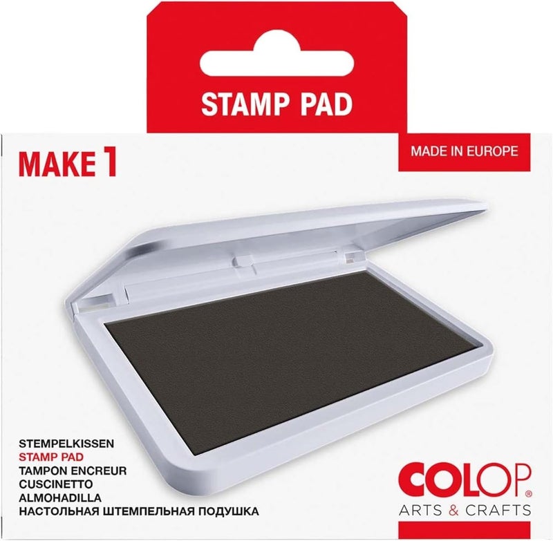 Colop Make Series, Ink Stamp Pads, with Non-Toxic Premium Ink, Water-Based Acid-Free (Fancy Grey, Make 1-1-15/16" x 3-1/2") - Image 2
